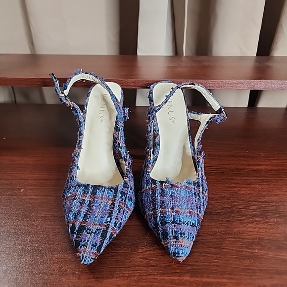 Venus Womens Multi Colored  Closed Toe Pointed Shoes Size 7.5 - Picture 7 of 10